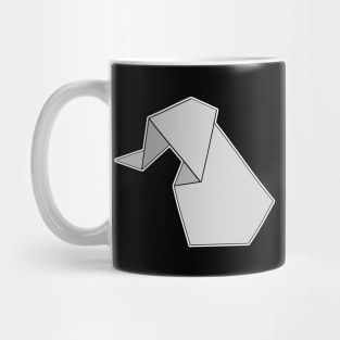 Elephant Origami Sticker Style Design Mug